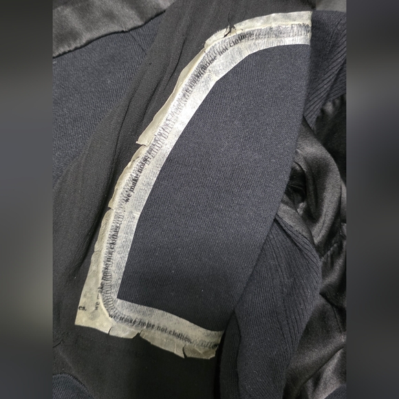 UNDERCOVER Undercoverism 2 Black Goth Hoodie Cotton Silk Jun Takahashi D1801 - Picture 10 of 11